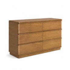 Albany 3+3 Drawer Wide Chest