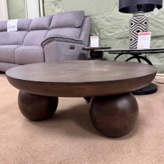 Showroom Clearance: Stanley Round Coffee Table Showroom Clearance: Stanley Round Coffee Table