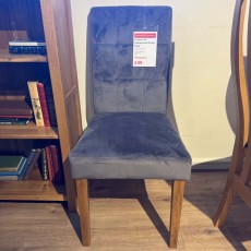 Showroom Clearance: Lynton Oak Upholstered Dining Chair Showroom Clearance: Lynton Oak Upholstered Dining Chair
