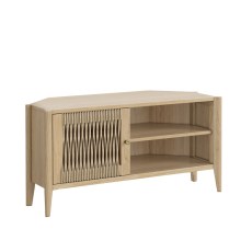 Rushworth Oak Corner TV Unit