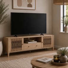 Rushworth Oak 160cm TV Unit