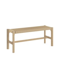 Rushworth Oak 110cm Dining Bench