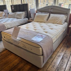 Showroom Clearance: Vispring 5ft Shetland Divan Set & Artemis Headboard Showroom Clearance: Vispring 5ft Shetland Divan Set & Artemis Headboard