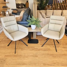 Showroom Clearance: Venjakob 2091.18MP Felia Swivel Dining Chairs