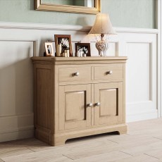 Bideford Oak 2 Door 2 Drawer Sideboard Bideford Oak 2 Door 2 Drawer Sideboard