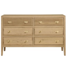 Limoges 3+3 Drawer Wide Chest Limoges 3+3 Drawer Wide Chest