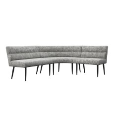 Lennox Curved Corner Bench Set Lennox Curved Corner Bench Set