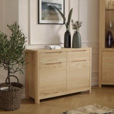 Bergen Oak 2 Door Sideboard Bergen Oak 2 Door Sideboard