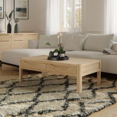 Bergen Oak Coffee Table