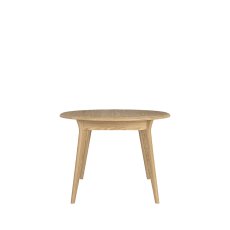Bergen Oak Compact Extending Dining Table
