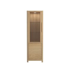 Bergen Oak Corner Display Unit Bergen Oak Corner Display Unit