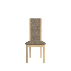 Bergen Oak High Back Upholstered Dining Chair Bergen Oak High Back Upholstered Dining Chair
