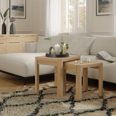 Bergen Oak Nest of Tables Bergen Oak Nest of Tables