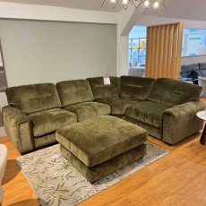 Showroom Clearance: Ballater Corner Sofa & Large Footstool Showroom Clearance: Ballater Corner Sofa & Large Footstool