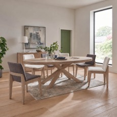 Fletcher 190cm Oval Dining Table Fletcher 190cm Oval Dining Table