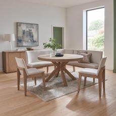 Fletcher 137cm Round Dining Table Fletcher 137cm Round Dining Table