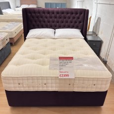 Showroom Clearance: Hypnos 5ft Northgate Ortho Divan Set & Vienna Winged Headboard Showroom Clearance: Hypnos 5ft Northgate Ortho Divan Set & Vienna Winged Headboard