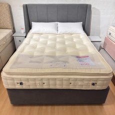 Showroom Clearance: Hypnos 5ft Pillow Top Alvescot Pocket Sprung Divan Set & Anne Winged Headboard C Showroom Clearance: Hypnos 5ft Pillow Top Alvescot Pocket Sprung Divan Set & Anne Winged Headboard C