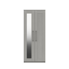 Amesbury 2 Door Wardrobe with Mirror Amesbury 2 Door Wardrobe with Mirror