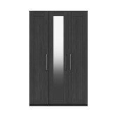 Amesbury Tall 3 Door Wardrobe with Mirror Amesbury Tall 3 Door Wardrobe with Mirror