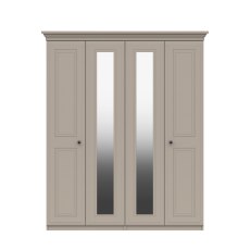 Halesworth 4 Door Wardrobe with Mirrors Halesworth 4 Door Wardrobe with Mirrors