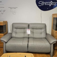 Showroom Clearance: Stressless Mary 2 Seater Sofa with Upholstered Arm Showroom Clearance: Stressless Mary 2 Seater Sofa with Upholstered Arm