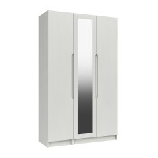 Somerton Tall 3 Door Wardrobe with Mirror Somerton Tall 3 Door Wardrobe with Mirror