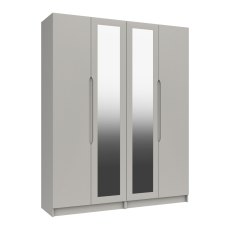 Somerton Tall 4 Door Wardrobe with Mirrors Somerton Tall 4 Door Wardrobe with Mirrors