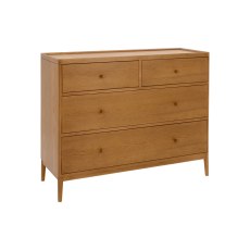 Ercol Salina 4 Drawer Wide Chest Ercol Salina 4 Drawer Wide Chest