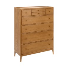 Ercol Salina 8 Drawer Tall Chest Ercol Salina 8 Drawer Tall Chest