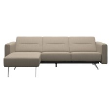 Stressless Stella 2 Seater & Longseat Sofa with Upholstered Arm