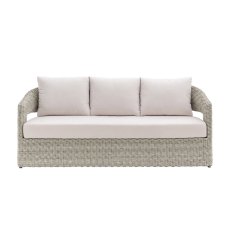 Ischia 3 Seater Wicker Sofa