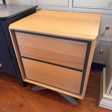 Showroom Clearance: Bertie 2 Drawer Bedside Chest