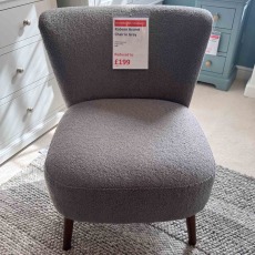 Showroom Clearance: Robson Occasional Chair in Grey
