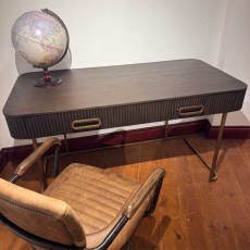 Showroom Clearance: Aldgate Computer Desk with 2 Drawers