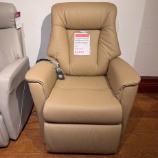 Showroom Clearance: Amanda Dual Motor Leather Lift & Rise Recliner