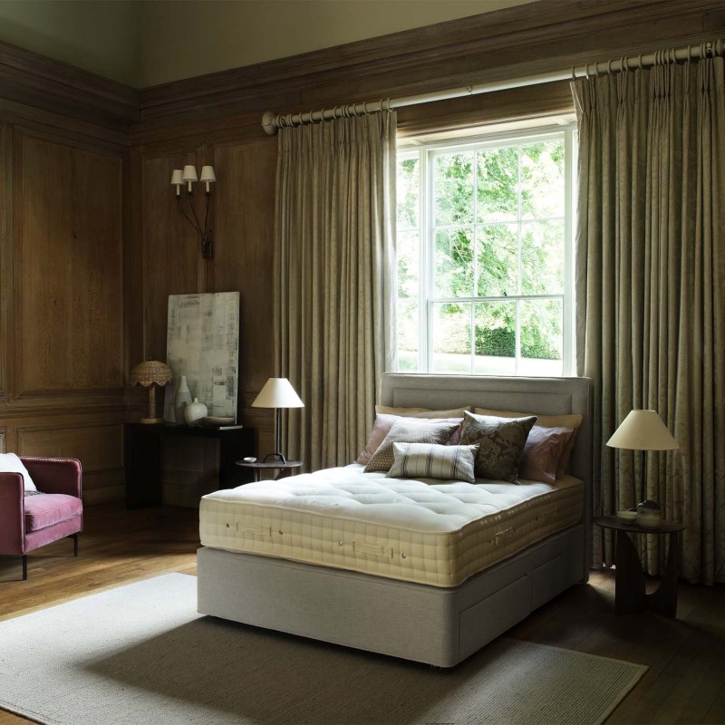 Hypnos Henrietta Wool Divan Set Hypnos Henrietta Wool Divan Set