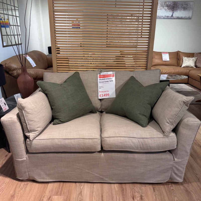 Showroom Clearance: Chathill 2 Seater Loose Cover Sofa Showroom Clearance: Chathill 2 Seater Loose Cover Sofa