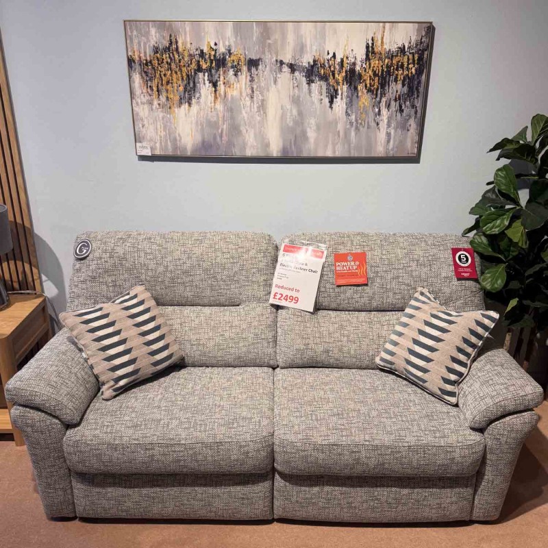 Showroom Clearance: G Plan Seattle 3 Seater Sofa & Electric Recliner Chair Showroom Clearance: G Plan Seattle 3 Seater Sofa & Electric Recliner Chair