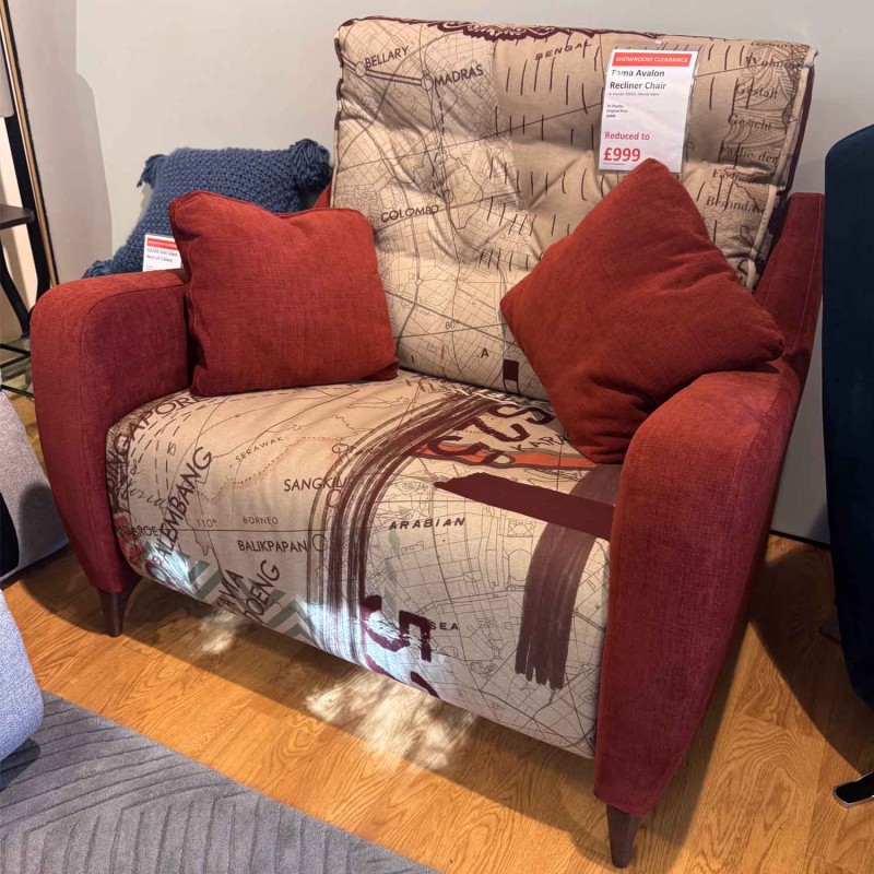Showroom Clearance: Fama Avalon Recliner Chair Showroom Clearance: Fama Avalon Recliner Chair
