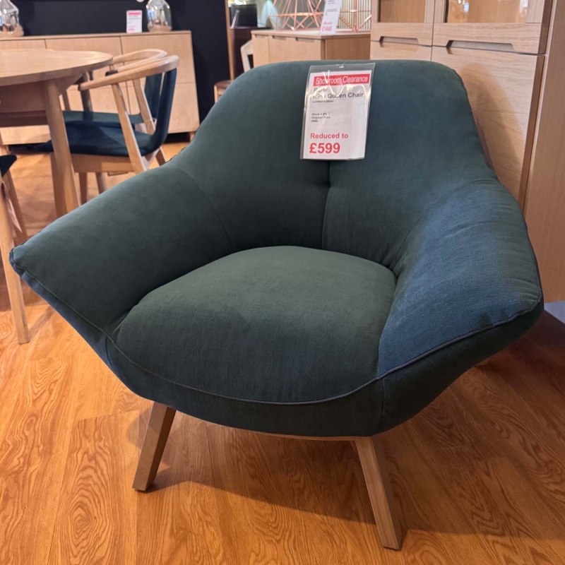 Showroom Clearance: ROM Rico Queen Chair Showroom Clearance: ROM Rico Queen Chair