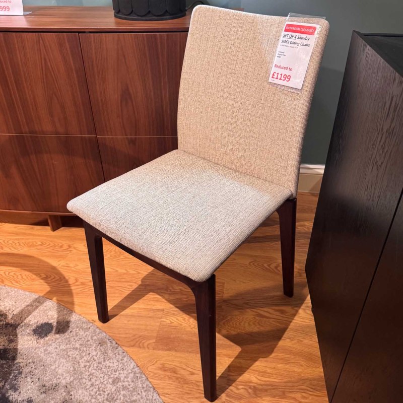 Showroom Clearance: Skovby SM63 Dining Chairs x4 Showroom Clearance: Skovby SM63 Dining Chairs x4