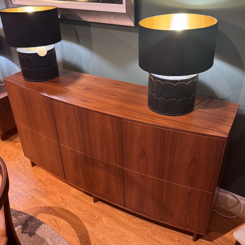 Showroom Clearance: Skovby SM413 Curved Sideboard Walnut Showroom Clearance: Skovby SM413 Curved Sideboard Walnut