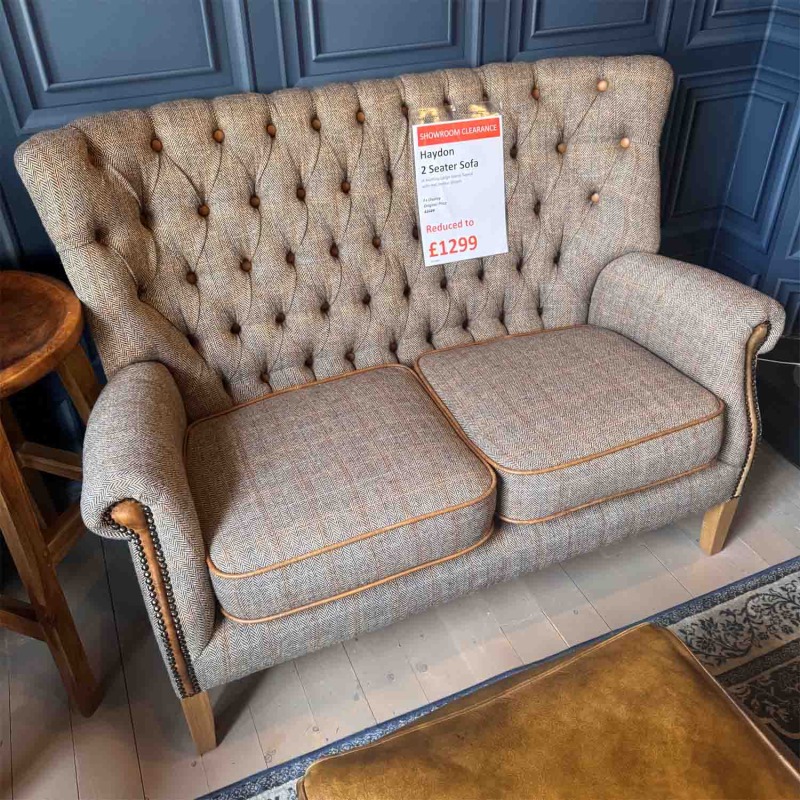 Showroom Clearance: Haydon 2 Seater Sofa Showroom Clearance: Haydon 2 Seater Sofa