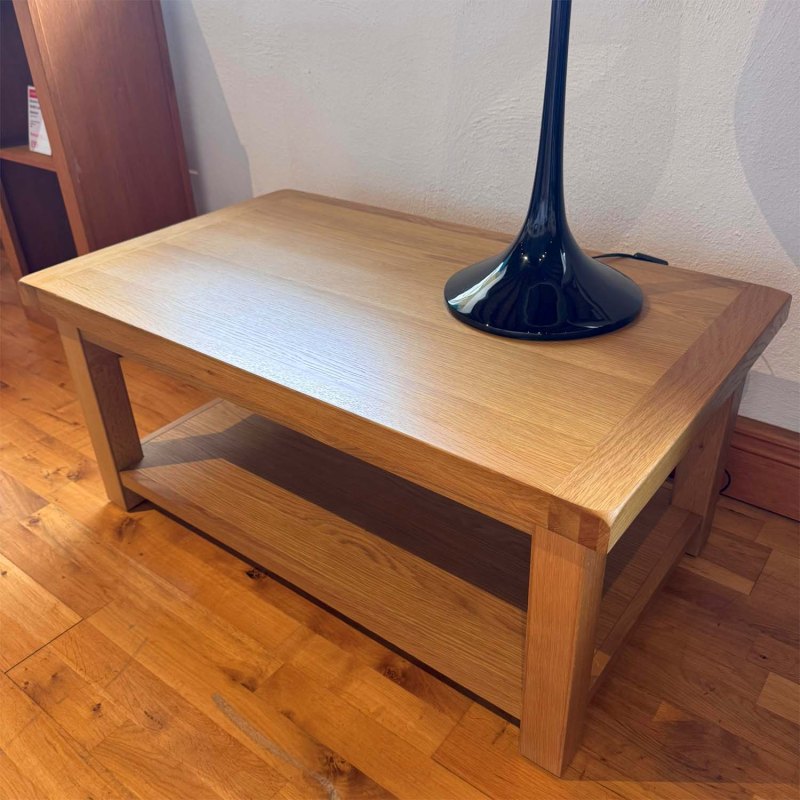 Showroom Clearance: Cordoba Oak Coffee Table Showroom Clearance: Cordoba Oak Coffee Table