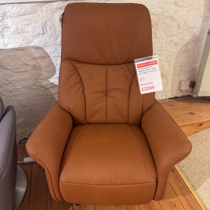 Showroom Clearance: Himolla Lupo Maxi Medium Recliner Chair Showroom Clearance: Himolla Lupo Maxi Medium Recliner Chair