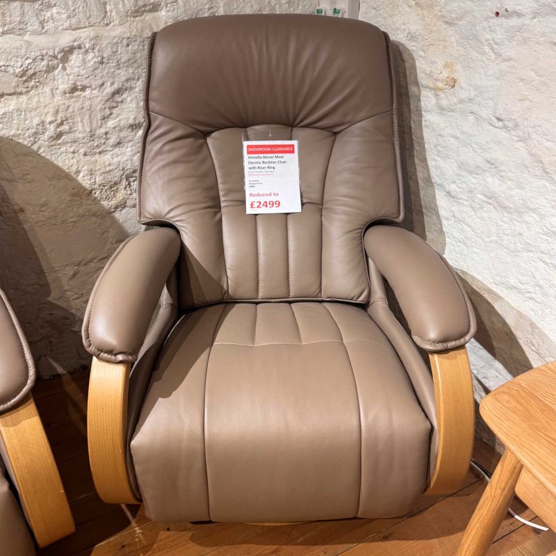 Showroom Clearance: Himolla Mosel Maxi Electric Recliner Chair with Riser Ring Showroom Clearance: Himolla Mosel Maxi Electric Recliner Chair with Riser Ring