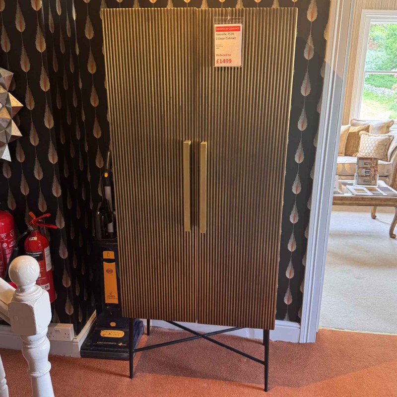 Showroom Clearance: Ironville 7570 2 Door Cabinet Showroom Clearance: Ironville 7570 2 Door Cabinet