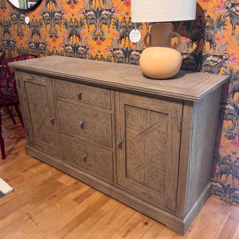 Showroom Clearance: Mayreau 2 Door 3 Drawer Sideboard Showroom Clearance: Mayreau 2 Door 3 Drawer Sideboard