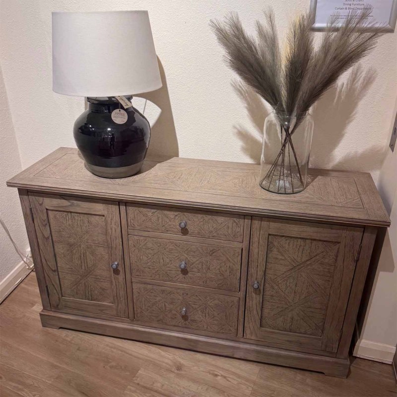 Showroom Clearance: Mayreau 2 Door 3 Drawer Sideboard Showroom Clearance: Mayreau 2 Door 3 Drawer Sideboard